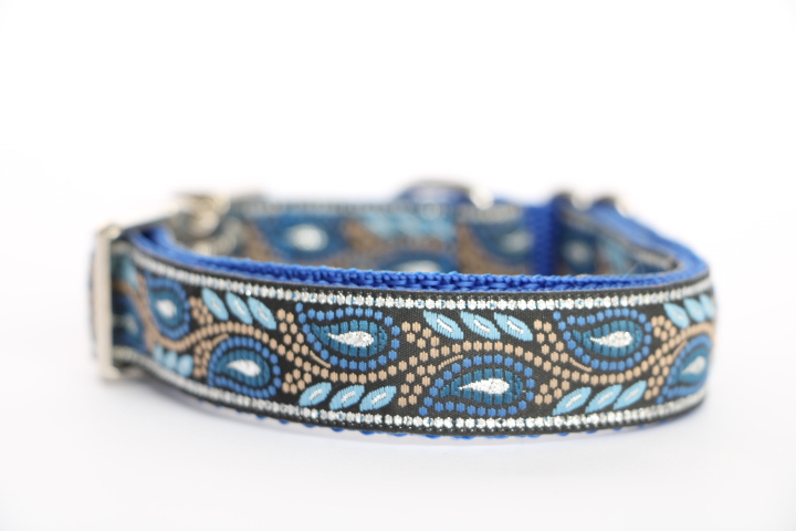 Halsband Dots Blue