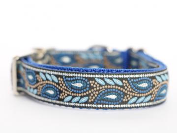 Halsband Dots Blue