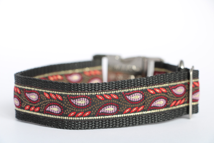 Halsband Dots Rot