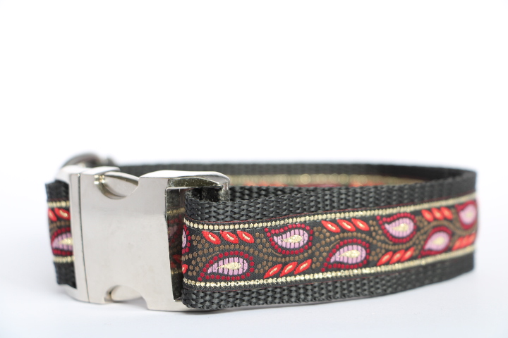 Halsband Dots Rot