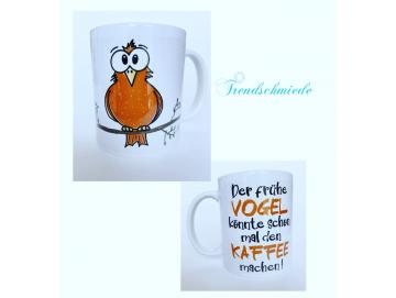 Tasse Der frühe Vogel