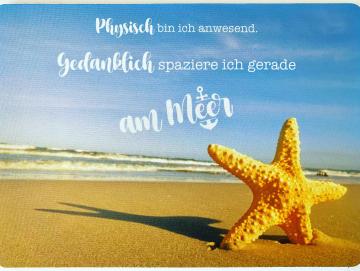 Mauspad Gedanklich am Meer