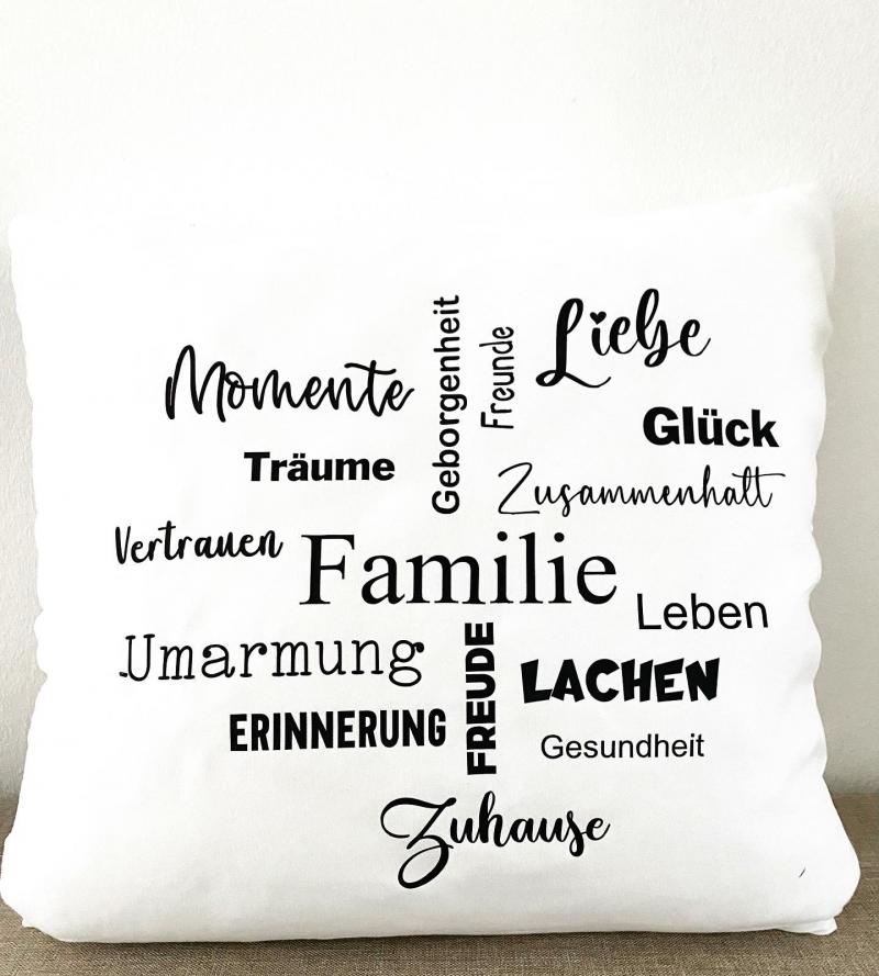 Kissen Familie