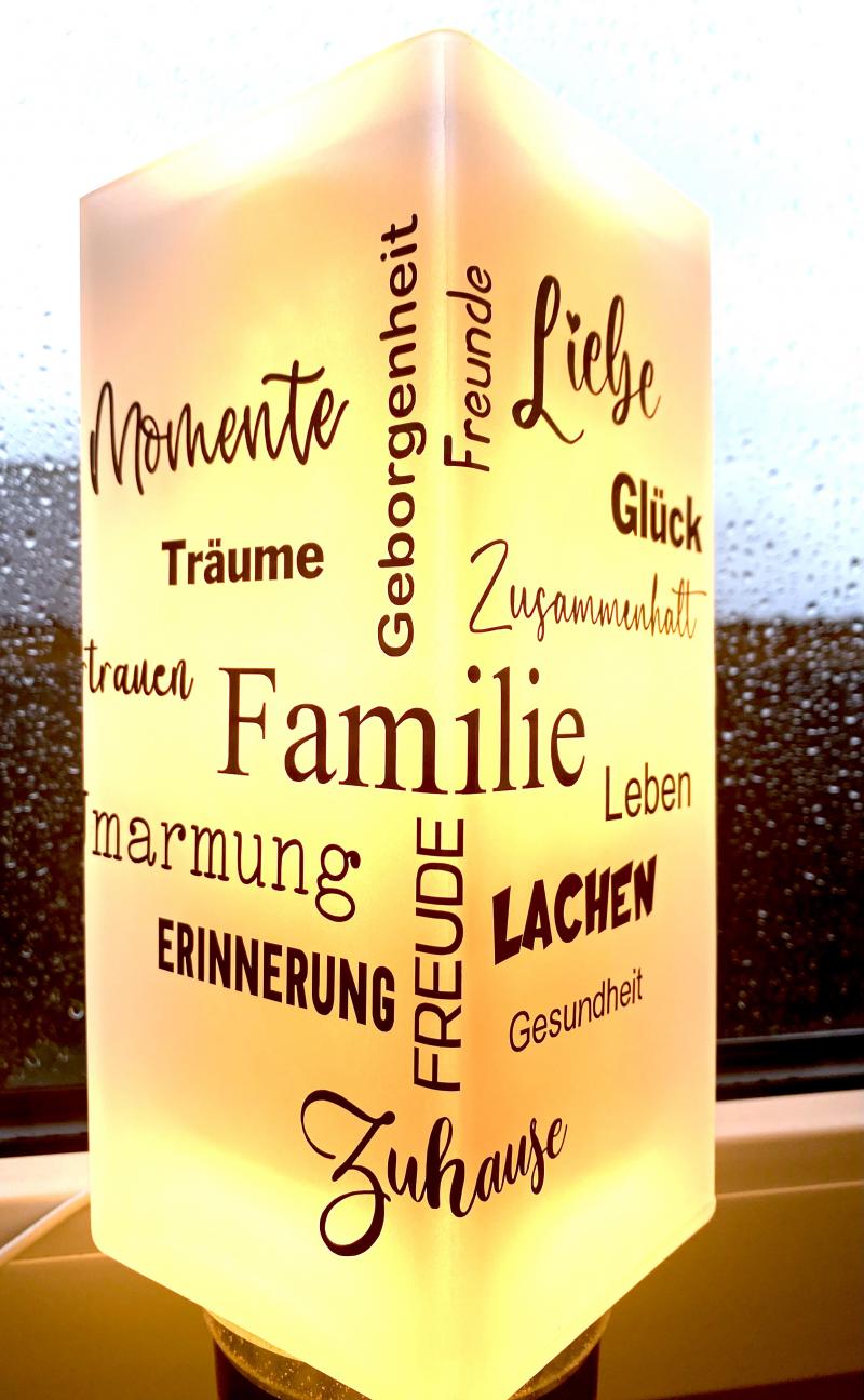 Tischlampe Familie