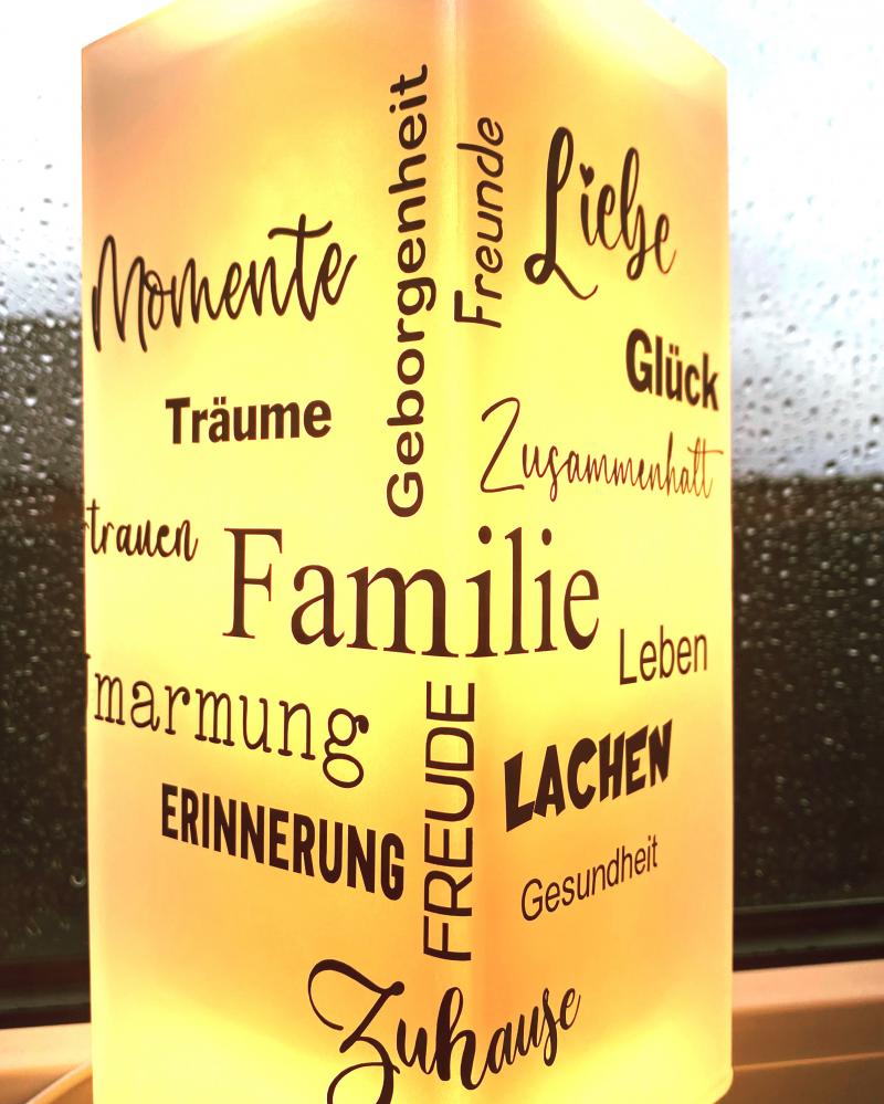 Tischlampe Familie