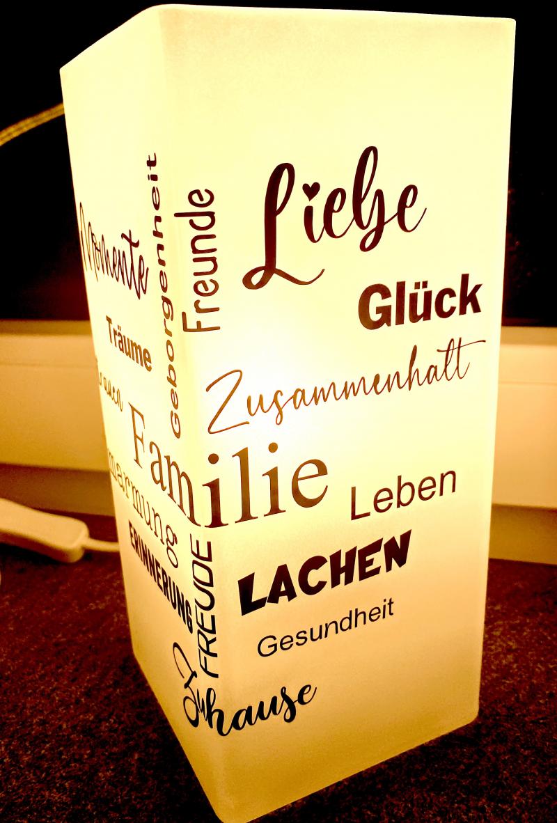 Tischlampe Familie