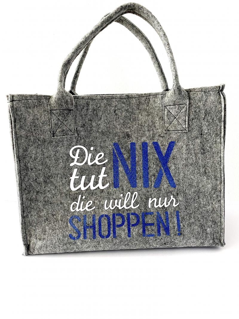 Filztasche Die tut nix