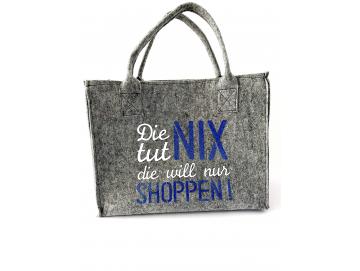Filztasche Die tut nix