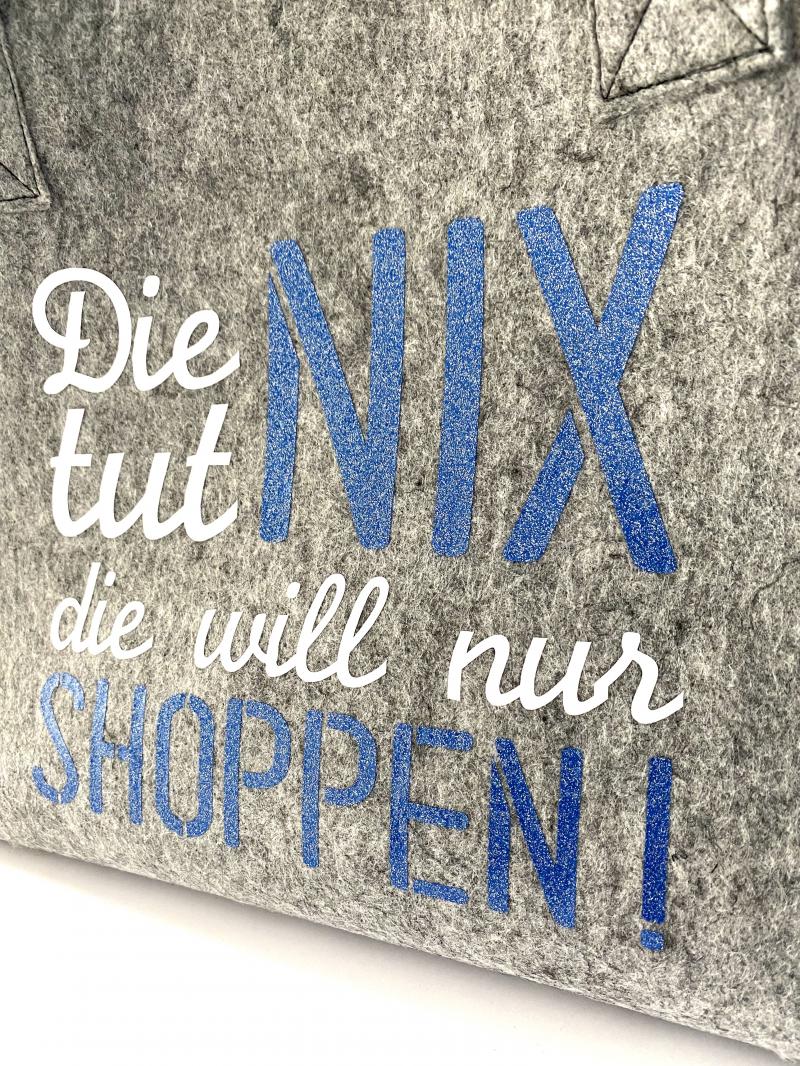 Filztasche Die tut nix