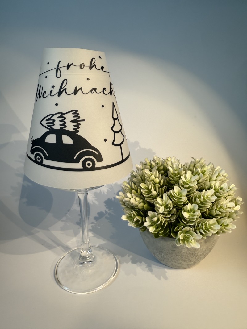 Weinglas Teelichthalter Set Weinglas Teelichthalter Set