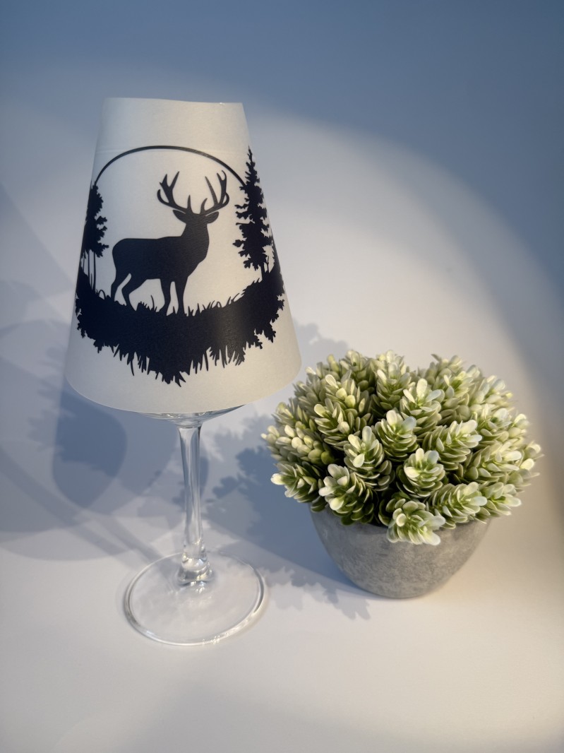 Weinglas Teelichthalter Set Weinglas Teelichthalter Set