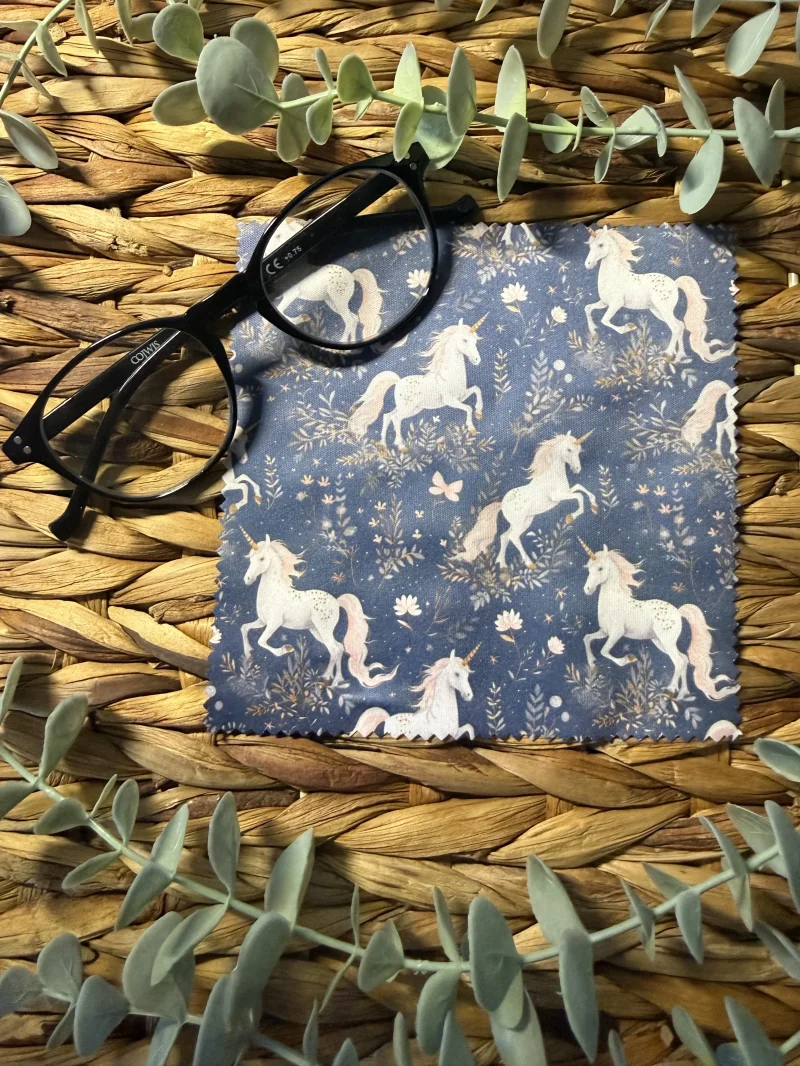 Brillenputztuch Einhorn