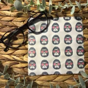 Brillenputztuch Gorilla creme