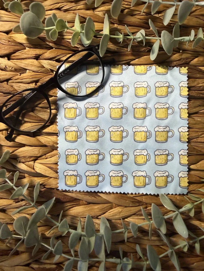 Brillenputztuch Bier