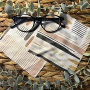 Brillenputztuch Boho Linien