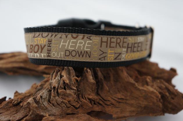 Halsband Stay/Down/Here