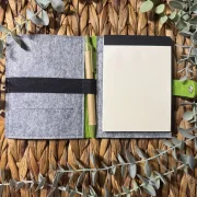 Filz Notizbuch Frosch