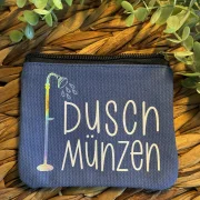 Geldbeutel Duschmünzen