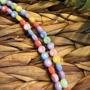Handykette bunte Herzen lang