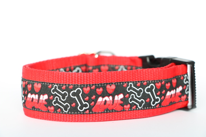 Halsband Big Love rot