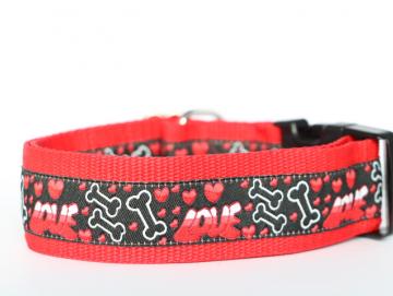 Halsband Big Love rot