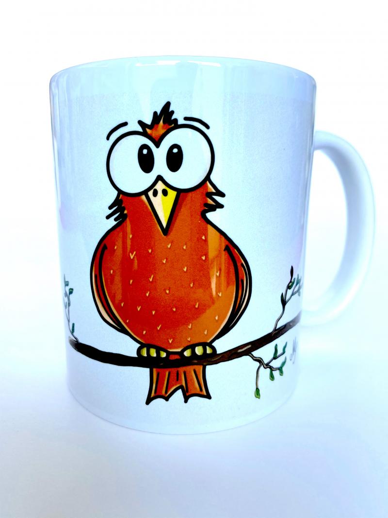 Tasse Der frühe Vogel